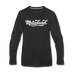 Maryland Long Sleeve T-Shirt - Hand Lettered Unisex Maryland Long Sleeve Shirt - black