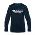 Maryland Long Sleeve T-Shirt - Hand Lettered Unisex Maryland Long Sleeve Shirt - deep navy