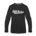 Oklahoma Long Sleeve T-Shirt - Hand Lettered Unisex Oklahoma Long Sleeve Shirt - black