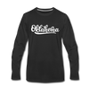 Oklahoma Long Sleeve T-Shirt - Hand Lettered Unisex Oklahoma Long Sleeve Shirt