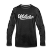 Oklahoma Long Sleeve T-Shirt - Hand Lettered Unisex Oklahoma Long Sleeve Shirt