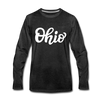 Ohio Long Sleeve T-Shirt - Hand Lettered Unisex Ohio Long Sleeve Shirt