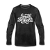 South Dakota Long Sleeve T-Shirt - Hand Lettered Unisex South Dakota Long Sleeve Shirt - charcoal gray