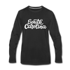South Carolina Long Sleeve T-Shirt - Hand Lettered Unisex South Carolina Long Sleeve Shirt - black