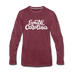 South Carolina Long Sleeve T-Shirt - Hand Lettered Unisex South Carolina Long Sleeve Shirt - heather burgundy
