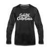 South Carolina Long Sleeve T-Shirt - Hand Lettered Unisex South Carolina Long Sleeve Shirt - charcoal gray