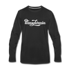 Pennsylvania Long Sleeve T-Shirt - Hand Lettered Unisex Pennsylvania Long Sleeve Shirt