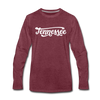 Tennessee Long Sleeve T-Shirt - Hand Lettered Unisex Tennessee Long Sleeve Shirt