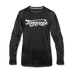 Tennessee Long Sleeve T-Shirt - Hand Lettered Unisex Tennessee Long Sleeve Shirt - charcoal gray