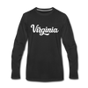 Virginia Long Sleeve T-Shirt - Hand Lettered Unisex Virginia Long Sleeve Shirt