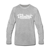 Vermont Long Sleeve T-Shirt - Hand Lettered Unisex Vermont Long Sleeve Shirt