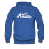 Alabama Hoodie - Hand Lettered Unisex Alabama Hooded Sweatshirt - royal blue