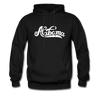 Alabama Hoodie - Hand Lettered Unisex Alabama Hooded Sweatshirt - black