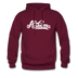 Alabama Hoodie - Hand Lettered Unisex Alabama Hooded Sweatshirt - burgundy