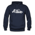Alabama Hoodie - Hand Lettered Unisex Alabama Hooded Sweatshirt - navy