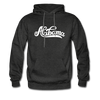 Alabama Hoodie - Hand Lettered Unisex Alabama Hooded Sweatshirt - charcoal gray
