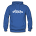 Arizona Hoodie - Hand Lettered Unisex Arizona Hooded Sweatshirt - royal blue