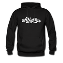 Arizona Hoodie - Hand Lettered Unisex Arizona Hooded Sweatshirt - black