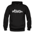 Arizona Hoodie - Hand Lettered Unisex Arizona Hooded Sweatshirt - black