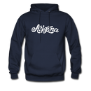 Arizona Hoodie - Hand Lettered Unisex Arizona Hooded Sweatshirt - navy