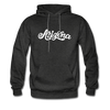 Arizona Hoodie - Hand Lettered Unisex Arizona Hooded Sweatshirt - charcoal gray