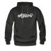 Arkansas Hoodie - Hand Lettered Unisex Arkansas Hooded Sweatshirt - charcoal gray
