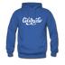 Colorado Hoodie - Hand Lettered Unisex Colorado Hooded Sweatshirt - royal blue