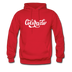 Colorado Hoodie - Hand Lettered Unisex Colorado Hooded Sweatshirt - red