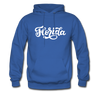 Florida Hoodie - Hand Lettered Unisex Florida Hooded Sweatshirt - royal blue