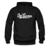 Indiana Hoodie - Hand Lettered Unisex Indiana Hooded Sweatshirt - black