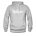 Indiana Hoodie - Hand Lettered Unisex Indiana Hooded Sweatshirt - heather gray