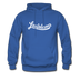 Louisiana Hoodie - Hand Lettered Unisex Louisiana Hooded Sweatshirt - royal blue