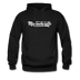 Massachusetts Hoodie - Hand Lettered Unisex Massachusetts Hooded Sweatshirt - black