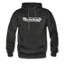Massachusetts Hoodie - Hand Lettered Unisex Massachusetts Hooded Sweatshirt - charcoal gray