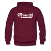 Missouri Hoodie - Hand Lettered Unisex Missouri Hooded Sweatshirt - burgundy