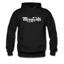 Minnesota Hoodie - Hand Lettered Unisex Minnesota Hooded Sweatshirt - black