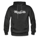 Minnesota Hoodie - Hand Lettered Unisex Minnesota Hooded Sweatshirt - charcoal gray