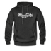 Minnesota Hoodie - Hand Lettered Unisex Minnesota Hooded Sweatshirt - charcoal gray