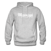Mississippi Hoodie - Hand Lettered Unisex Mississippi Hooded Sweatshirt - heather gray