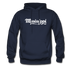 Mississippi Hoodie - Hand Lettered Unisex Mississippi Hooded Sweatshirt - navy