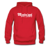 Mississippi Hoodie - Hand Lettered Unisex Mississippi Hooded Sweatshirt - red