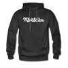 Montana Hoodie - Hand Lettered Unisex Montana Hooded Sweatshirt - charcoal gray