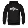 New Hampshire Hoodie - Hand Lettered Unisex New Hampshire Hooded Sweatshirt