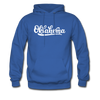 Oklahoma Hoodie - Hand Lettered Unisex Oklahoma Hooded Sweatshirt - royal blue