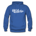 Oklahoma Hoodie - Hand Lettered Unisex Oklahoma Hooded Sweatshirt - royal blue