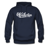 Oklahoma Hoodie - Hand Lettered Unisex Oklahoma Hooded Sweatshirt - navy