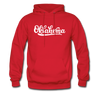 Oklahoma Hoodie - Hand Lettered Unisex Oklahoma Hooded Sweatshirt - red