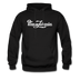 Pennsylvania Hoodie - Hand Lettered Unisex Pennsylvania Hooded Sweatshirt - black