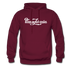 Pennsylvania Hoodie - Hand Lettered Unisex Pennsylvania Hooded Sweatshirt - burgundy