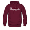 Pennsylvania Hoodie - Hand Lettered Unisex Pennsylvania Hooded Sweatshirt